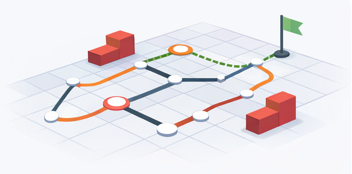 Illustration representing agentic, autonomous, and adaptive behavior
