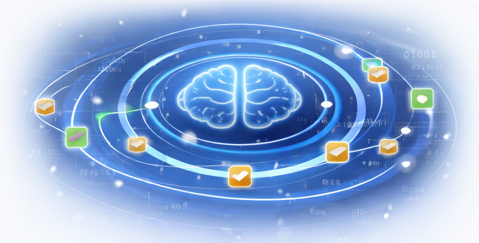 Illustration representing reliable and persistent AI